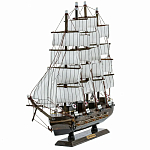 Декоративная модель деревянного тёмно-коричневого парусника в подарочной упаковке With The low варинант исполнения - 3 | Loft Concept в Нижнем Новгороде