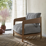 Кресло с каркасом из массива ясеня Deniaud Ash Grey Armchair варинант исполнения - 13 | Loft Concept в Нижнем Новгороде