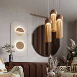 Бра круглое натуральная Пробка Natural Cork варинант исполнения - 5 | Loft Concept в Нижнем Новгороде