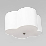 Потолочный светильник с белым волнистым плафоном из ткани Vitorino варинант исполнения - 3 | Loft Concept в Нижнем Новгороде