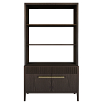 Стеллаж Primo с ящиками Темный орех варинант исполнения - 8 | Loft Concept в Нижнем Новгороде