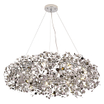 Люстра подвесная круглая с многочисленными металлическими круглыми элементами Terzani Argent варинант исполнения - 3 | Loft Concept в Нижнем Новгороде