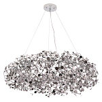 Люстра подвесная круглая с многочисленными металлическими круглыми элементами Terzani Argent варинант исполнения - 2 | Loft Concept в Нижнем Новгороде