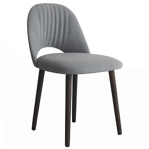 Серый Стул без подлокотников California Gray