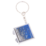 Зеркало брелок складное двухстороннее из натурального камня Лазурит Stone Mirrors варинант исполнения - 5 | Loft Concept в Нижнем Новгороде