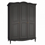 Шкаф черный из массива бука в стиле прованс Black Provence варинант исполнения - 2 | Loft Concept в Нижнем Новгороде