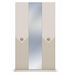 Шкаф трёхдверный с 1-ой зеркальной дверью Satin Furniture варинант исполнения - 2 | Loft Concept в Нижнем Новгороде