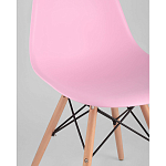 Пластиковый стул на ножках из массива бука Eames Pink варинант исполнения - 2 | Loft Concept в Нижнем Новгороде