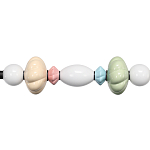 Подвесной светильник линейный с керамическими элементами 24W LED Fragrant Light варинант исполнения - 5 | Loft Concept в Нижнем Новгороде