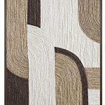 Панно из шнура геометрическая абстракция wall panel line II варинант исполнения - 1 | Loft Concept в Нижнем Новгороде