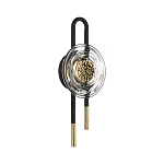 Бра с черным основанием и золотистым декором Bruno варинант исполнения - 4 | Loft Concept в Нижнем Новгороде