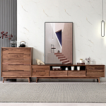 Тумба под телевизориз массива дерева TV Stand made of Walnut Wood варинант исполнения - 2 | Loft Concept в Нижнем Новгороде