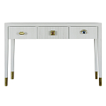 Дизайнерский Письменный стол Elsa Dreams White с тремя ящиками варинант исполнения - 5 | Loft Concept в Нижнем Новгороде