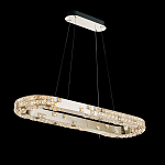 Люстра овальная с мозаичным хрустальным оформлением Sparks of Crystal варинант исполнения - 1 | Loft Concept в Нижнем Новгороде