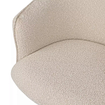 Кресло офисное полукруглое с буклированной обивкой Adjustable Chair варинант исполнения - 3 | Loft Concept в Нижнем Новгороде