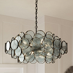 Люстра с каскадом из круглых стеклянных дисков Small Round Sequins варинант исполнения - 5 | Loft Concept в Нижнем Новгороде