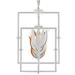 Люстра белая прямоугольная с абажурами в виде цветков тюльпана White Tulips варинант исполнения - 4 | Loft Concept в Нижнем Новгороде