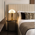 Настольная лампа c абажуром в форме купола из натурального камня  Heavenly Harmony варинант исполнения - 5 | Loft Concept в Нижнем Новгороде