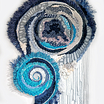 Текстильный Арт-объект ручной работы Galaxy варинант исполнения - 3 | Loft Concept в Нижнем Новгороде