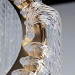 Люстра с подвесными рифлеными стеклянными трубками Nembus варинант исполнения - 20 | Loft Concept в Нижнем Новгороде