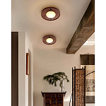 Бра потолочный кругый Ceiling Wooden Lamp варинант исполнения - 1 | Loft Concept в Нижнем Новгороде