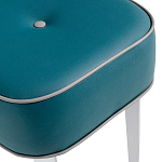 Квадратный мягкий пуф на белых ножках Winton Pouf Square варинант исполнения - 14 | Loft Concept в Нижнем Новгороде