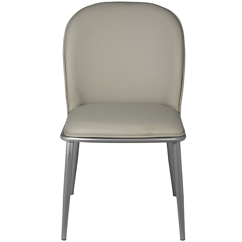 Стул обеденный из экокожи Modern Interior Chair Серый Стул обеденный из экокожи Modern Interior Chair Серый в Нижнем Новгороде | Loft Concept