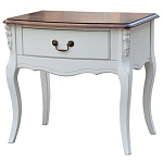 Прикроватная тумба в стиле прованс с ящиком Borde Montmartre Provence Bedside Table варинант исполнения - 1 | Loft Concept в Нижнем Новгороде