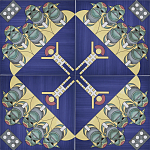 Плитка дизайнерская с узором Мангалоры варинант исполнения - 2 | Loft Concept в Нижнем Новгороде