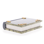 Шкатулка в виде книги из натурального камня змеевик Stone Casket варинант исполнения - 4 | Loft Concept в Нижнем Новгороде