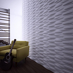 Гипсовая 3D Панель M-29 варинант исполнения - 2 | Loft Concept в Нижнем Новгороде