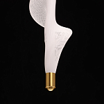 Люстра с белым скрученным плафоном Golden Swirl варинант исполнения - 8 | Loft Concept в Нижнем Новгороде