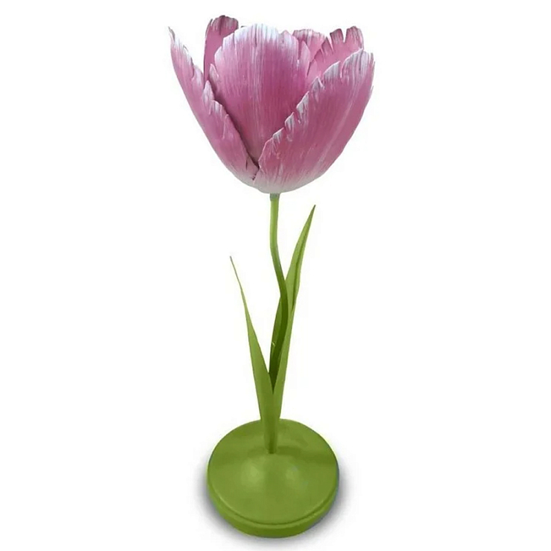 Подсвечник Candleholder Tulip Fancy Зеленый Розовый в Нижнем Новгороде | Loft Concept 