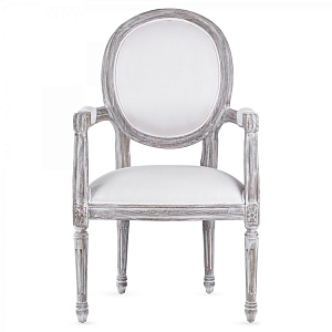 Стул REGENCY MEDALLION ARMCHAIR Avory Linen