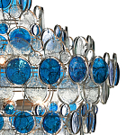 Люстра с каскадом из круглых декоративных элементов Harmony of Light варинант исполнения - 1 | Loft Concept в Нижнем Новгороде