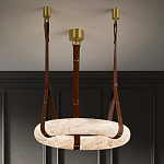 Люстра в форме обруча из натурального камня Minerals of Light варинант исполнения - 6 | Loft Concept в Нижнем Новгороде