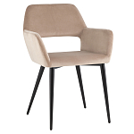 Стул с подлокотниками бежевый NEASAN STOOL варинант исполнения - 1 | Loft Concept в Нижнем Новгороде