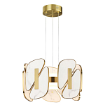 Люстра с мраморными вставками Marble Plates варинант исполнения - 2 | Loft Concept в Нижнем Новгороде