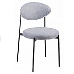 Стул металлический с мягкой спинкой и сиденьем Alfie Chair варинант исполнения - 3 | Loft Concept в Нижнем Новгороде