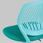 Яркий компьютерный стул Tropica Turquoise варинант исполнения - 6 | Loft Concept в Нижнем Новгороде