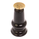 Подсвечник из натурального камня змеевик чёрного цвета Stone Candlestick варинант исполнения - 3 | Loft Concept в Нижнем Новгороде