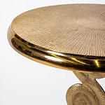 Кофейный стол из металла с круглой столешницей Table Gold Metal варинант исполнения - 2 | Loft Concept в Нижнем Новгороде