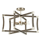 Подвесной светильник в форме фонаря серый Gray Eco Lantern варинант исполнения - 2 | Loft Concept в Нижнем Новгороде