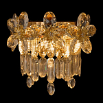 Бра с декоративными элементами в виде крупных хрустальных цветов Palace Gardens варинант исполнения - 2 | Loft Concept в Нижнем Новгороде