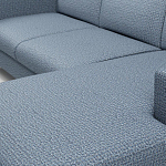 Мебельная ткань Шенилл голубой цвет 142 см T4-49 варинант исполнения - 8 | Loft Concept в Нижнем Новгороде