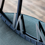 Часы настенные зеркальные с серебряным металлическим циферблатом Mirror Tower Clock варинант исполнения - 4 | Loft Concept в Нижнем Новгороде