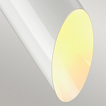 Подвесной светильник белого цвета с вытянутым цилиндрическим плафоном с косым срезом Elstead Lighting варинант исполнения - 5 | Loft Concept в Нижнем Новгороде