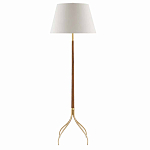 Торшер на изогнутых ножках с конусовидным тканевым абажуром Rotation варинант исполнения - 2 | Loft Concept в Нижнем Новгороде