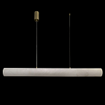 Подвесной светильник линейный цилиндрической формы из натурального алебастра Alabaster Geometry варинант исполнения - 2 | Loft Concept в Нижнем Новгороде