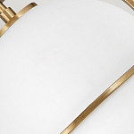 Потолочный светильник с плафоном в форме белого матового шара Hinkley варинант исполнения - 18 | Loft Concept в Нижнем Новгороде